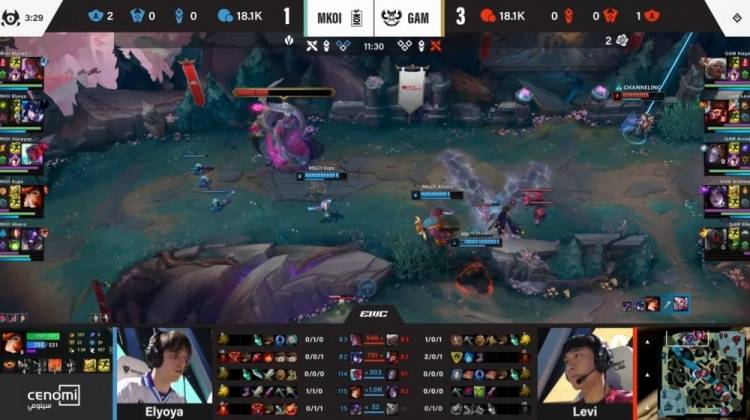 MKOI1-0GAM：永恩完美大招一波翻盘，MKOI逆转胜GAM(mame设置一键出大招)